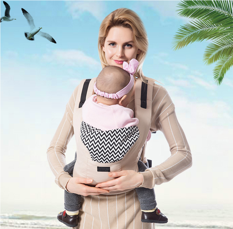 Convertible Baby Carrier with Cotton Storage Bag