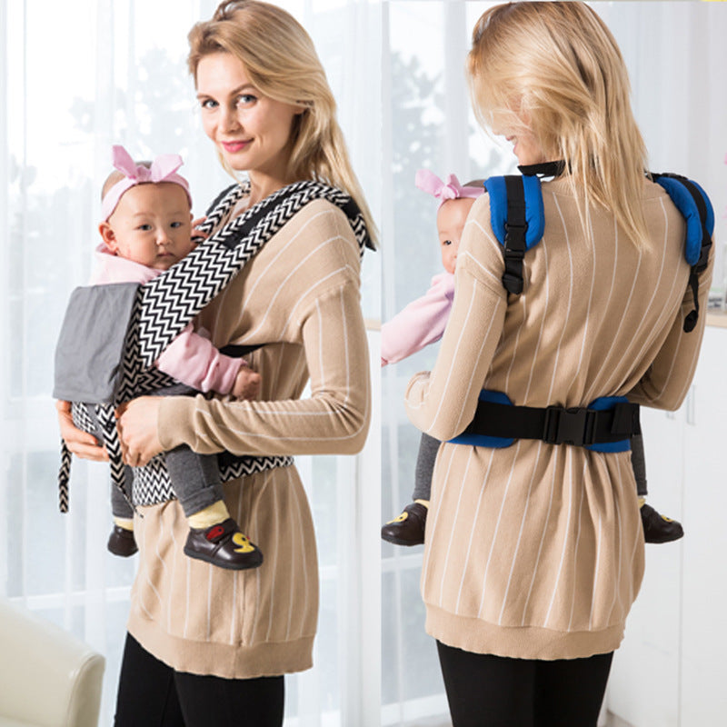 Convertible Baby Carrier with Cotton Storage Bag